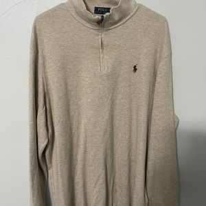 Polo Ralph lauren quarter zip, XL